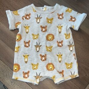 Mudpie 6-9 month Safari Shortall